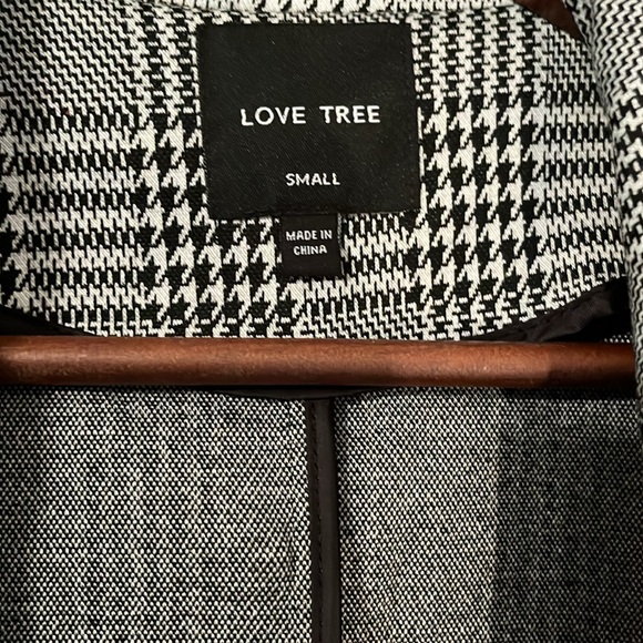 Love Tree houndstooth blazer - Picture 2 of 4